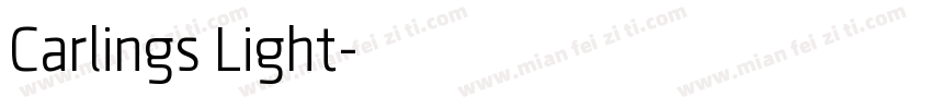 Carlings Light字体转换
